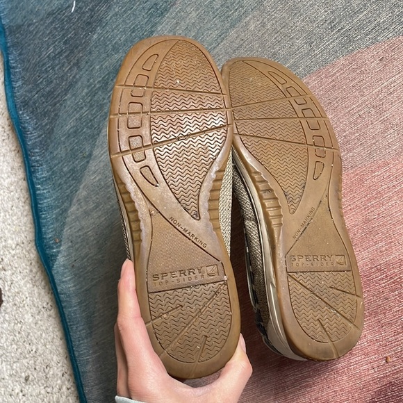 Sperry Nautical Gray Moccasin-Style Boat Shoes with Rawhide Laces - Picture 13 of 13